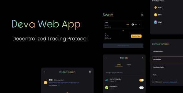 Deva Web Decentralized Trading Protocol
