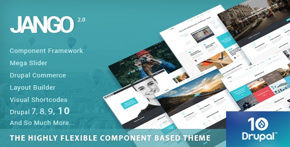 Jango | Drupal 10 9 8 7 Multipurpose Commerce Theme